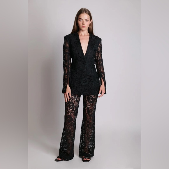 SABINA MUSÁYEV CAPITAN PANTS in Black Size XS